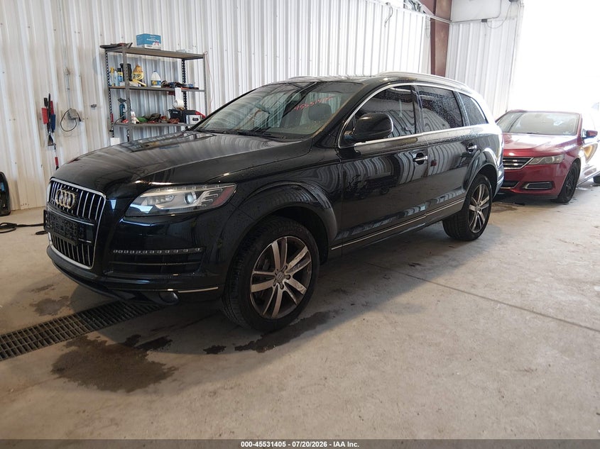 2015 Audi Q7 VIN WA1LGAFE3FD032261 IAAI salvage auction — NORMAL WEAR, Clear (Delaware), sold $225 on 2026-07-30 (photo 2)
