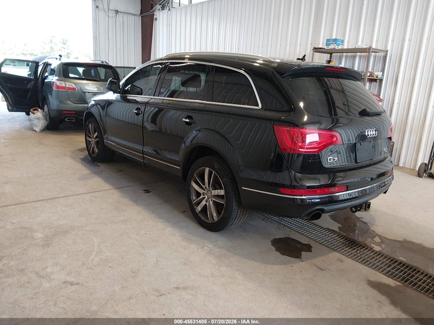 2015 Audi Q7 VIN WA1LGAFE3FD032261 IAAI salvage auction — NORMAL WEAR, Clear (Delaware), sold $225 on 2026-07-30 (photo 3)