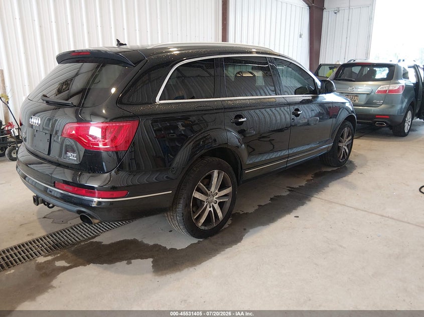 2015 Audi Q7 VIN WA1LGAFE3FD032261 IAAI salvage auction — NORMAL WEAR, Clear (Delaware), sold $225 on 2026-07-30 (photo 4)