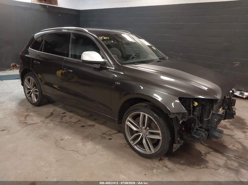 2014 Audi Sq5 VIN WA1CGAFP7EA068620 IAAI salvage auction — FRONT END, Mv-907A (New York), sold $3,625 on 2026-07-28 (photo 1)