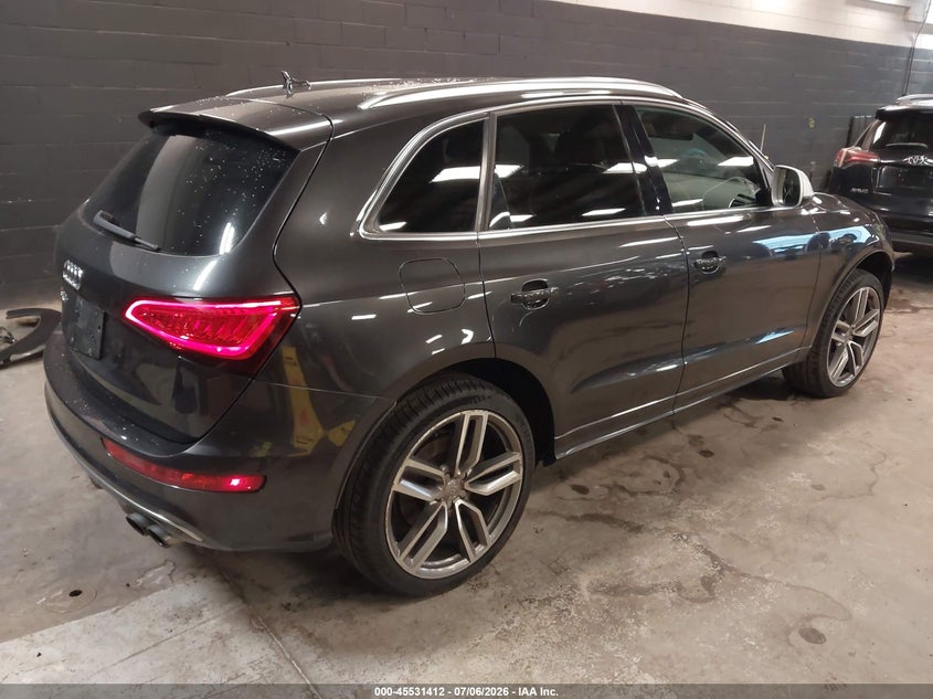 2014 Audi Sq5 VIN WA1CGAFP7EA068620 IAAI salvage auction — FRONT END, Mv-907A (New York), sold $3,625 on 2026-07-28 (photo 4)