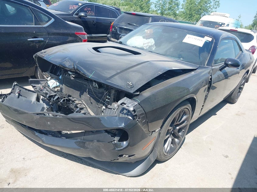 2021 Dodge Challenger VIN 2C3CDZFJ6MH542859 IAAI salvage auction — FRONT END, Salvage (Ohio), sold $14,000 on 2026-10-06 (photo 2)