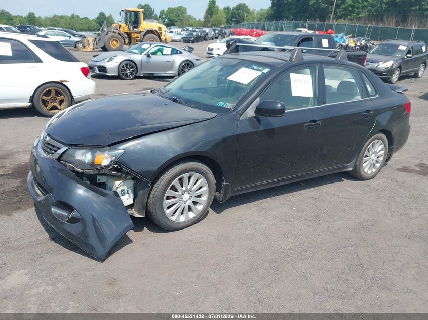 2009 Subaru Impreza VIN JF1GE606X9G520093 IAAI salvage auction — FRONT END, Clear (Pennsylvania), sold $300 on 2026-07-21 (photo 2)