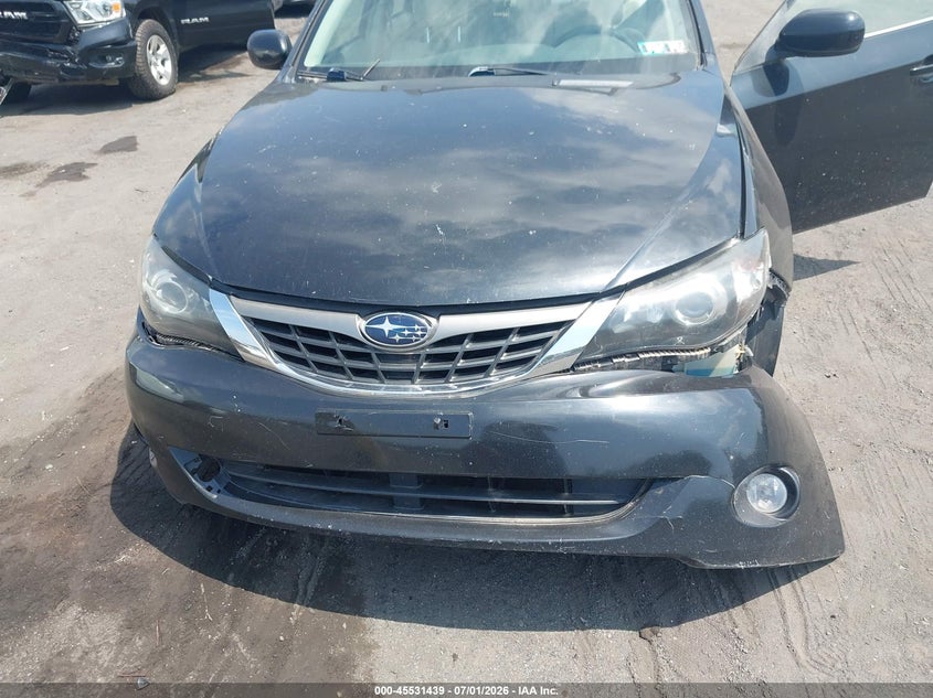 2009 Subaru Impreza VIN JF1GE606X9G520093 IAAI salvage auction — FRONT END, Clear (Pennsylvania), sold $300 on 2026-07-21 (photo 6)