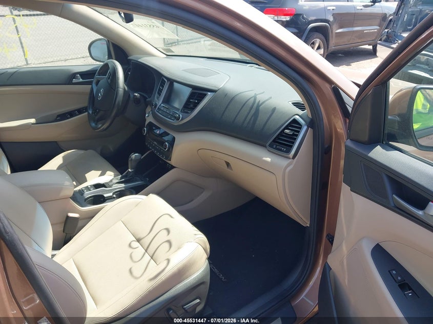2016 Hyundai Tucson VIN KM8J3CA2XGU110582 IAAI salvage auction — NORMAL WEAR, Clear (Virginia), sold $4,600 on 2026-07-07 (photo 5)