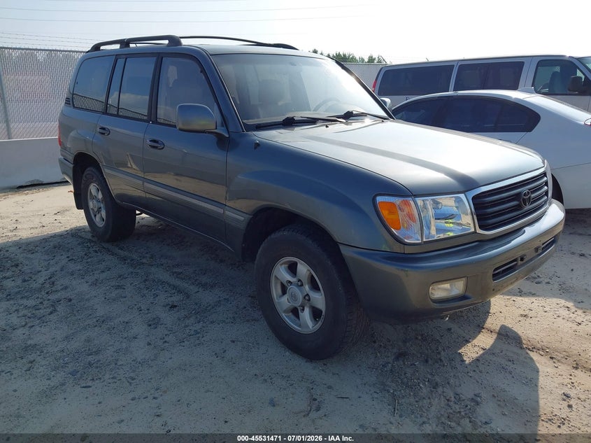 1999 Toyota Land cruiser VIN JT3HT05J0X0055574 IAAI salvage auction — NORMAL WEAR, Clear (Virginia), sold $3,400 on 2026-07-08 (photo 1)