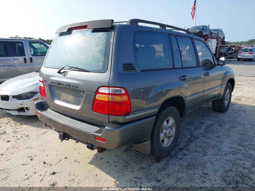 1999 Toyota Land cruiser VIN JT3HT05J0X0055574 IAAI salvage auction — NORMAL WEAR, Clear (Virginia), sold $3,400 on 2026-07-08 (photo 4)