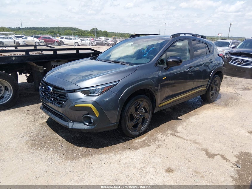 2025 Subaru VIN 4S4GUHF62S3753961 IAAI salvage auction — HAIL, Salvage (Oklahoma), sold $12,300 on 2026-07-19 (photo 2)