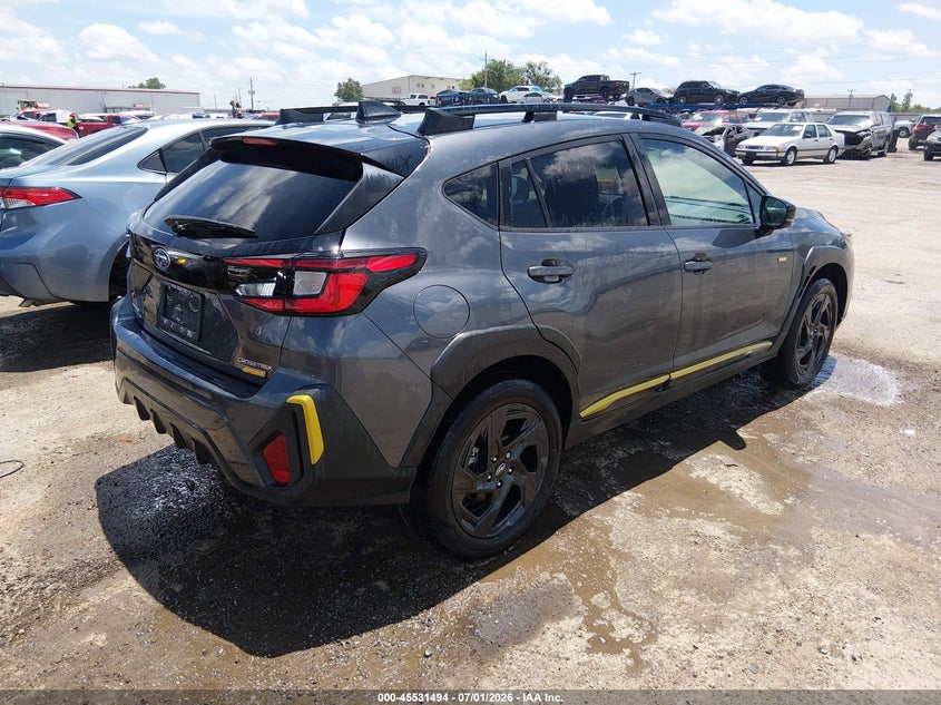 2025 Subaru VIN 4S4GUHF62S3753961 IAAI salvage auction — HAIL, Salvage (Oklahoma), sold $12,300 on 2026-07-28 (photo 4)
