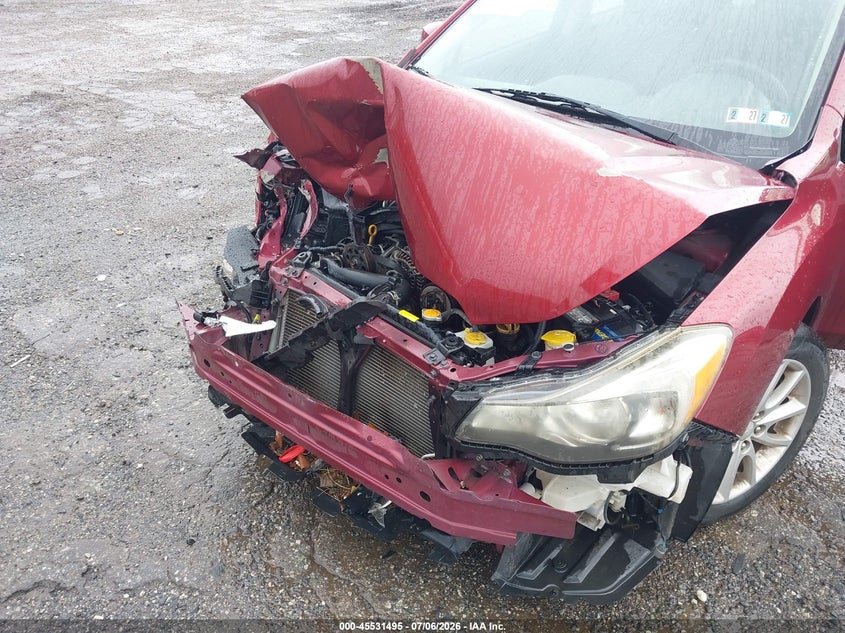 2013 Subaru Impreza VIN JF1GJAC62DH004341 IAAI salvage auction — FRONT END, Salvage (Pennsylvania), sold $100 on 2026-07-24 (photo 6)