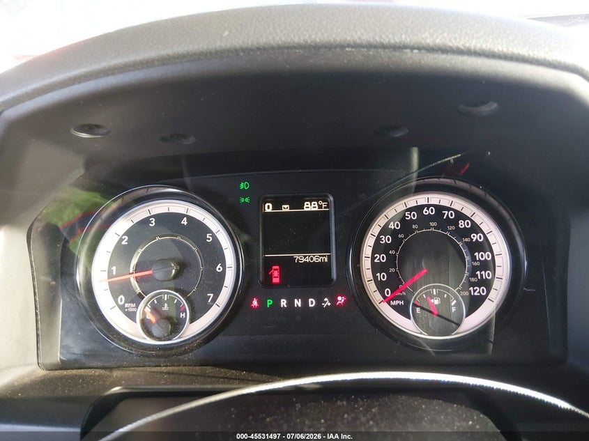 2017 Ram 1500 VIN 3C6RR6KT3HG783479 IAAI salvage auction — SIDE, Salvage (Arizona), sold $4,350 on 2026-07-11 (photo 7)