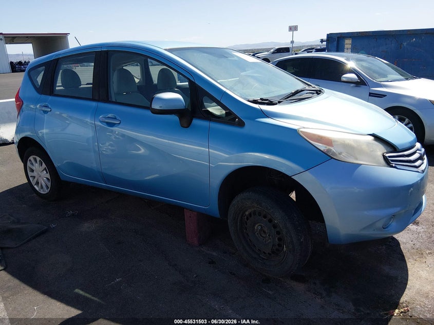 2014 Nissan Versa VIN 3N1CE2CP5EL432597 IAAI salvage auction — NORMAL WEAR, Salvage Title, sold $200 on 2026-07-24 (photo 1)