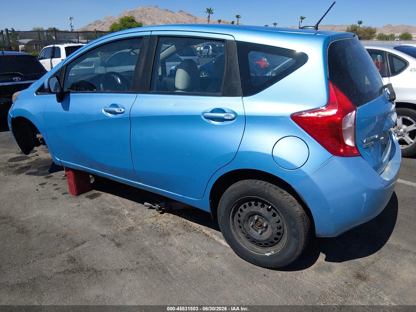 2014 Nissan Versa VIN 3N1CE2CP5EL432597 IAAI salvage auction — NORMAL WEAR, Salvage Title, sold $200 on 2026-07-24 (photo 3)
