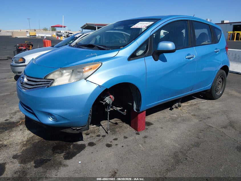 2014 Nissan Versa VIN 3N1CE2CP5EL432597 IAAI salvage auction — NORMAL WEAR, Salvage Title, sold $200 on 2026-07-24 (photo 2)