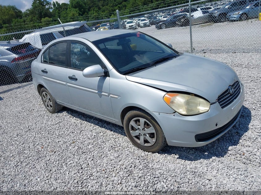 2008 Hyundai Accent VIN KMHCN46C68U235445 IAAI salvage auction — NORMAL WEAR, Clear (Alabama), sold $25 on 2026-07-23 (photo 1)