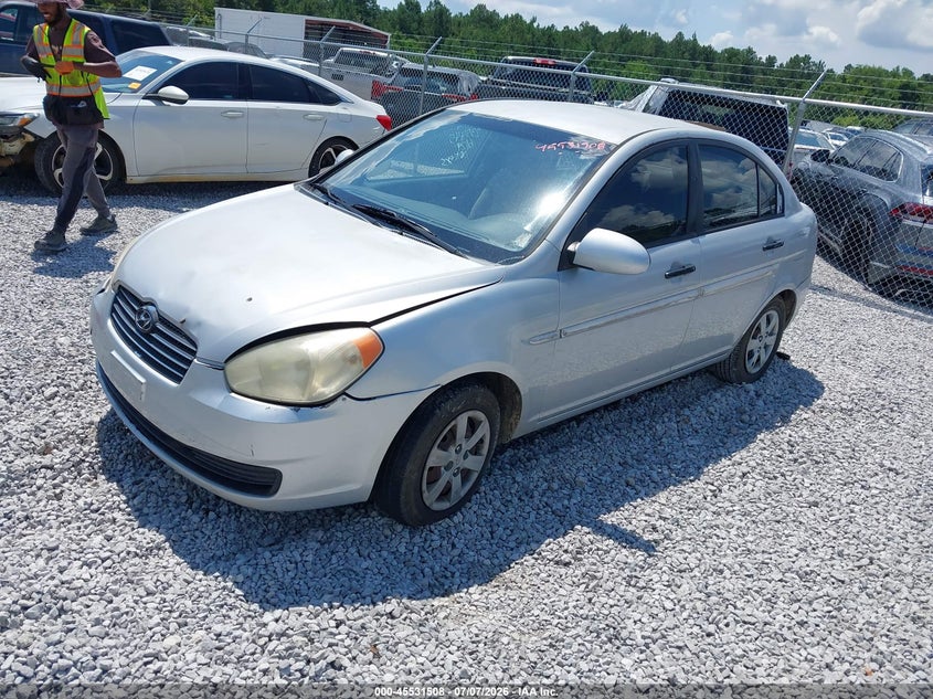 2008 Hyundai Accent VIN KMHCN46C68U235445 IAAI salvage auction — NORMAL WEAR, Clear (Alabama), sold $25 on 2026-07-23 (photo 2)
