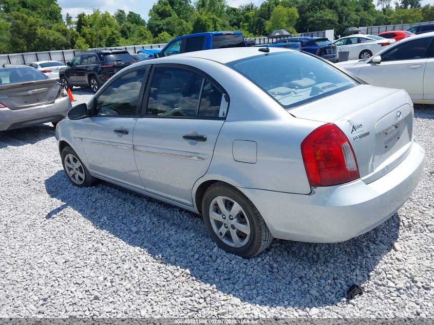 2008 Hyundai Accent VIN KMHCN46C68U235445 IAAI salvage auction — NORMAL WEAR, Clear (Alabama), sold $25 on 2026-07-23 (photo 3)