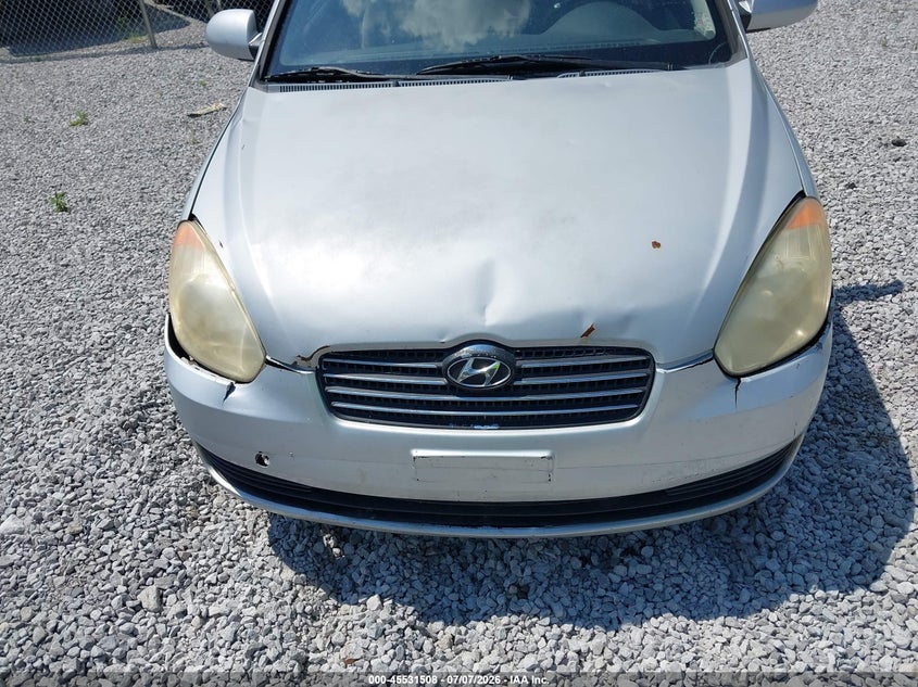2008 Hyundai Accent VIN KMHCN46C68U235445 IAAI salvage auction — NORMAL WEAR, Clear (Alabama), sold $25 on 2026-07-23 (photo 6)