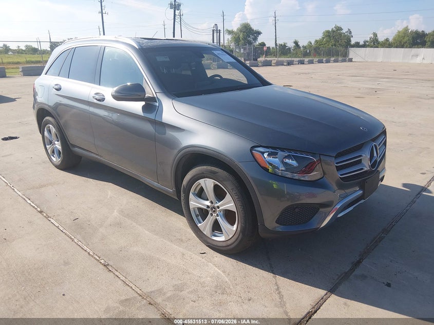 2018 Mercedes-benz Glc VIN WDC0G4JB2JV022468 IAAI salvage auction — NORMAL WEAR, Original (Texas), sold $5,450 on 2026-07-10 (photo 1)