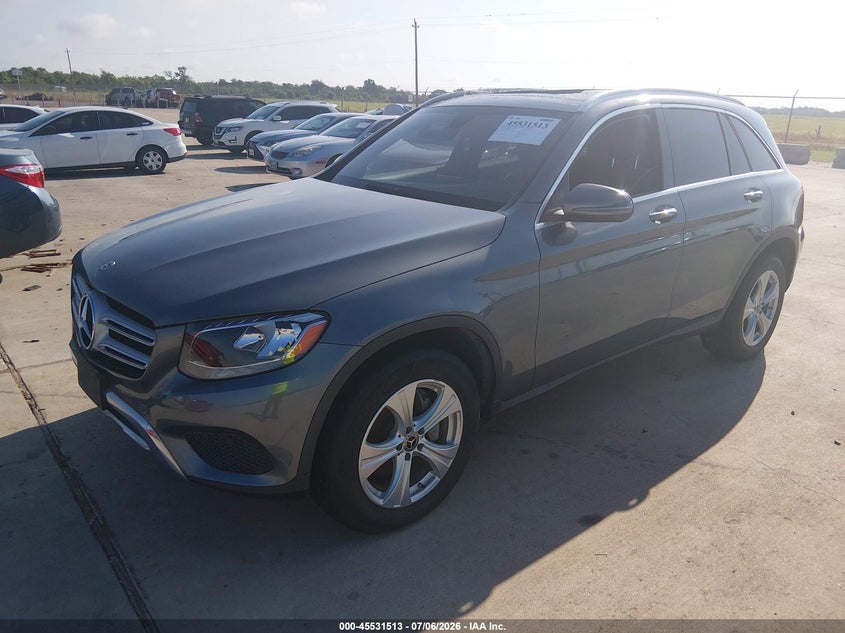 2018 Mercedes-benz Glc VIN WDC0G4JB2JV022468 IAAI salvage auction — NORMAL WEAR, Original (Texas), sold $5,450 on 2026-07-10 (photo 2)
