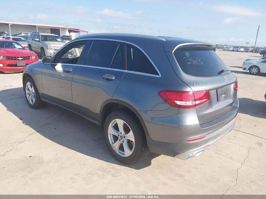 2018 Mercedes-benz Glc VIN WDC0G4JB2JV022468 IAAI salvage auction — NORMAL WEAR, Original (Texas), sold $5,450 on 2026-07-10 (photo 3)
