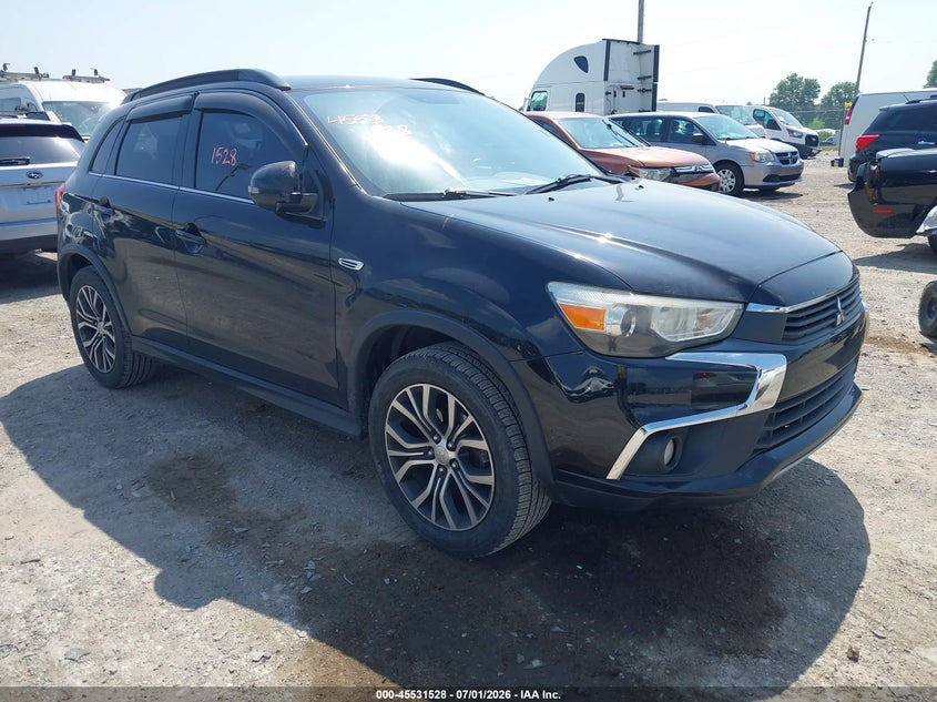 2016 Mitsubishi Outlander VIN JA4AR4AW7GZ027832 IAAI salvage auction — NORMAL WEAR, Clear (Pennsylvania), sold $25 on 2026-07-08 (photo 1)