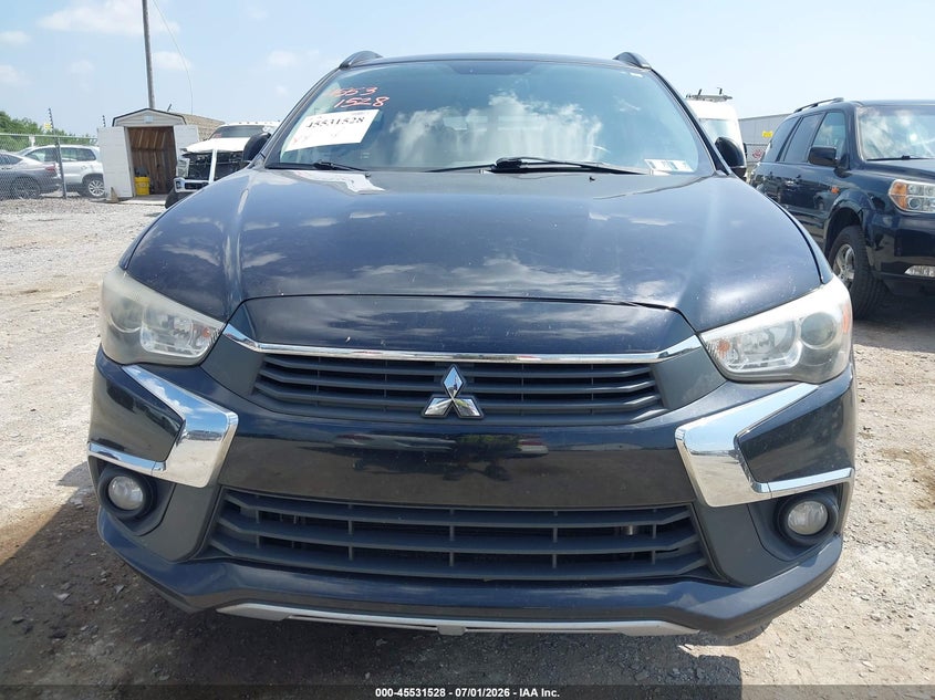 2016 Mitsubishi Outlander VIN JA4AR4AW7GZ027832 IAAI salvage auction — NORMAL WEAR, Clear (Pennsylvania), sold $25 on 2026-07-08 (photo 6)