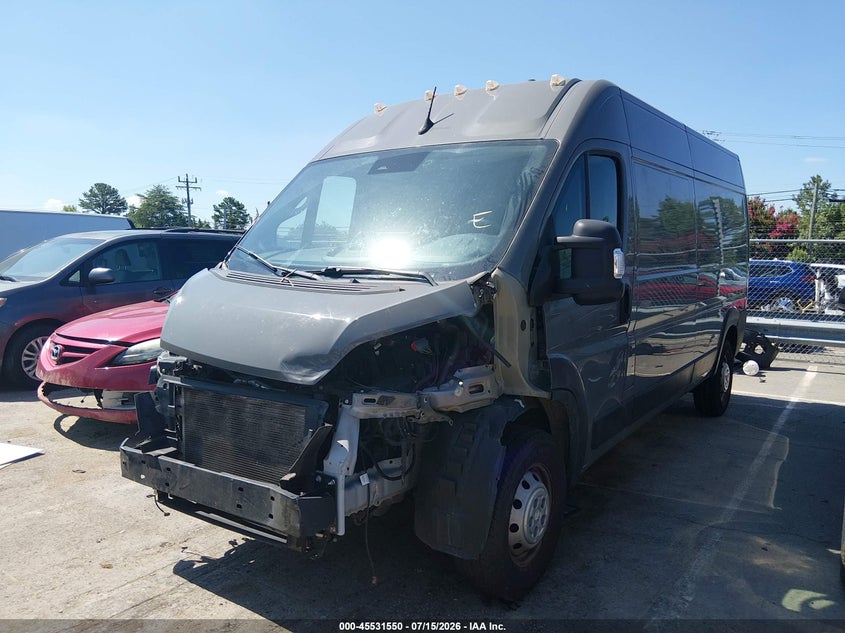 2023 Ram Promaster city VIN 3C6LRVDG4PE557767 IAAI salvage auction — FRONT END, Salvage (North Carolina), sold $7,000 on 2026-07-26 (photo 2)