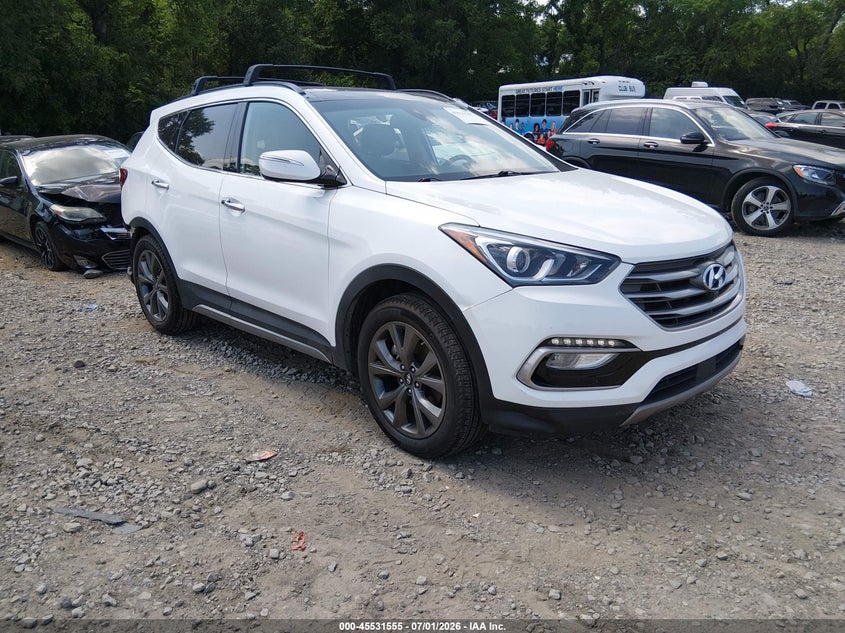 2017 Hyundai VIN 5XYZW4LA6HG488166 IAAI salvage auction — REAR END, Salvage (Tennessee), sold $4,350 on 2026-07-23 (photo 1)