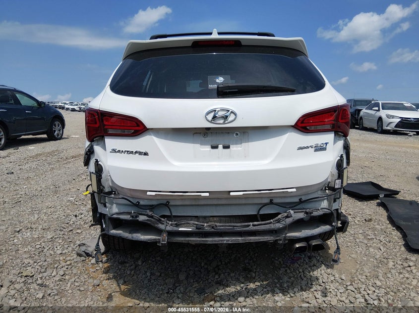 2017 Hyundai VIN 5XYZW4LA6HG488166 IAAI salvage auction — REAR END, Salvage (Tennessee), sold $4,350 on 2026-07-23 (photo 6)
