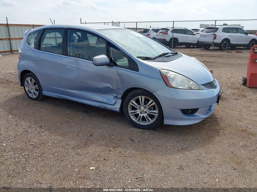2009 Honda Fit VIN JHMGE88409S051844 IAAI salvage auction — SIDE, Salvage (Texas), sold $1,000 on 2026-08-02 (photo 1)