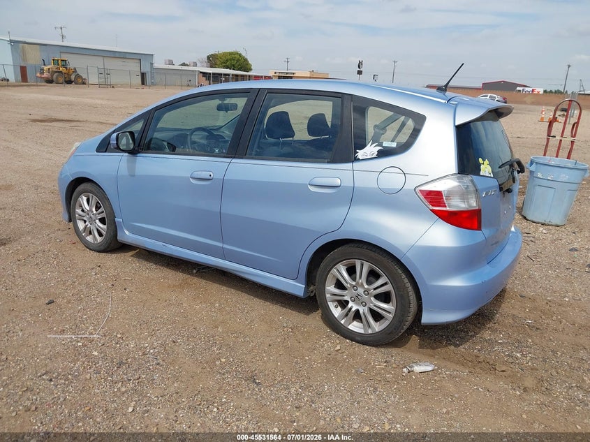 2009 Honda Fit VIN JHMGE88409S051844 IAAI salvage auction — SIDE, Salvage (Texas), sold $1,000 on 2026-08-02 (photo 3)