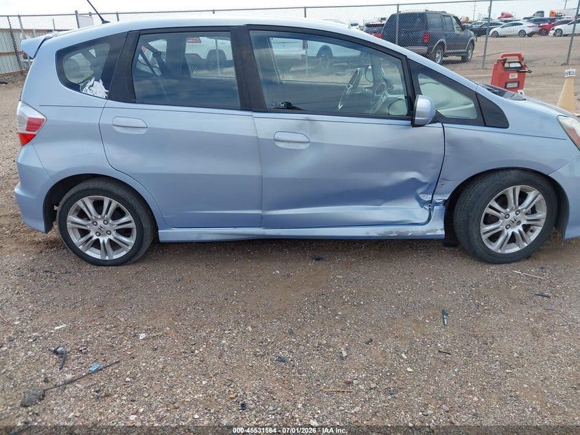 2009 Honda Fit VIN JHMGE88409S051844 IAAI salvage auction — SIDE, Salvage (Texas), sold $1,000 on 2026-08-02 (photo 6)