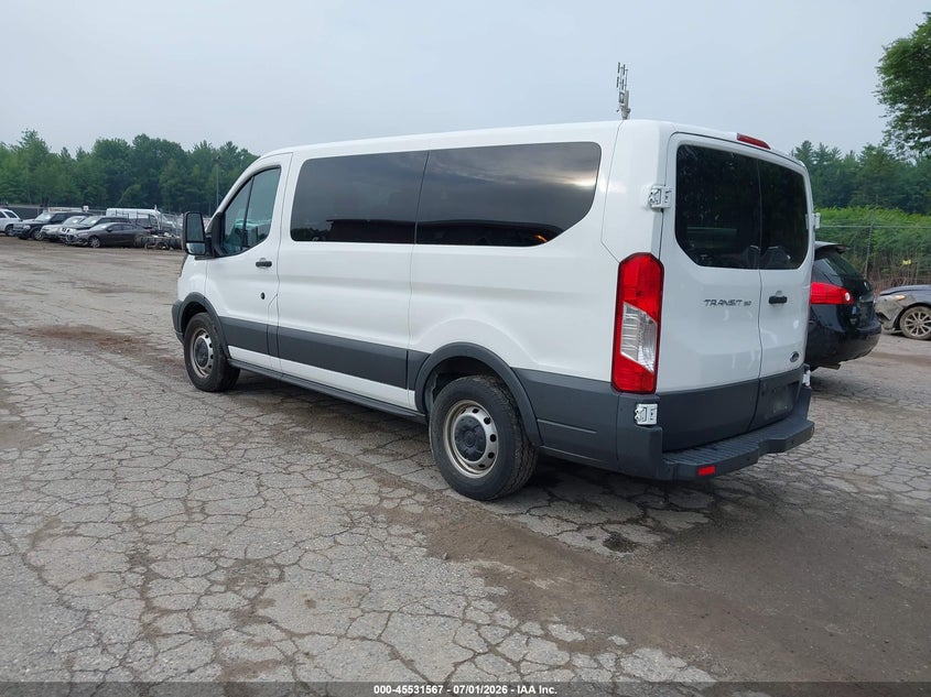 2017 Ford Transit 150 VIN 1FMZK1ZM8HKB26650 IAAI salvage auction — NORMAL WEAR, SF97 (Maine), sold $18,600 on 2026-07-23 (photo 3)