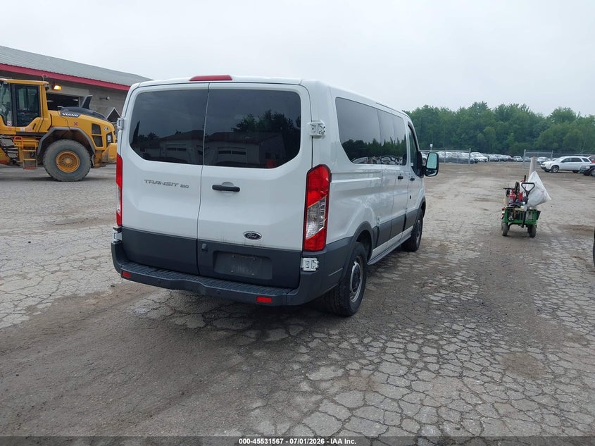 2017 Ford Transit 150 VIN 1FMZK1ZM8HKB26650 IAAI salvage auction — NORMAL WEAR, SF97 (Maine), sold $18,600 on 2026-07-23 (photo 4)