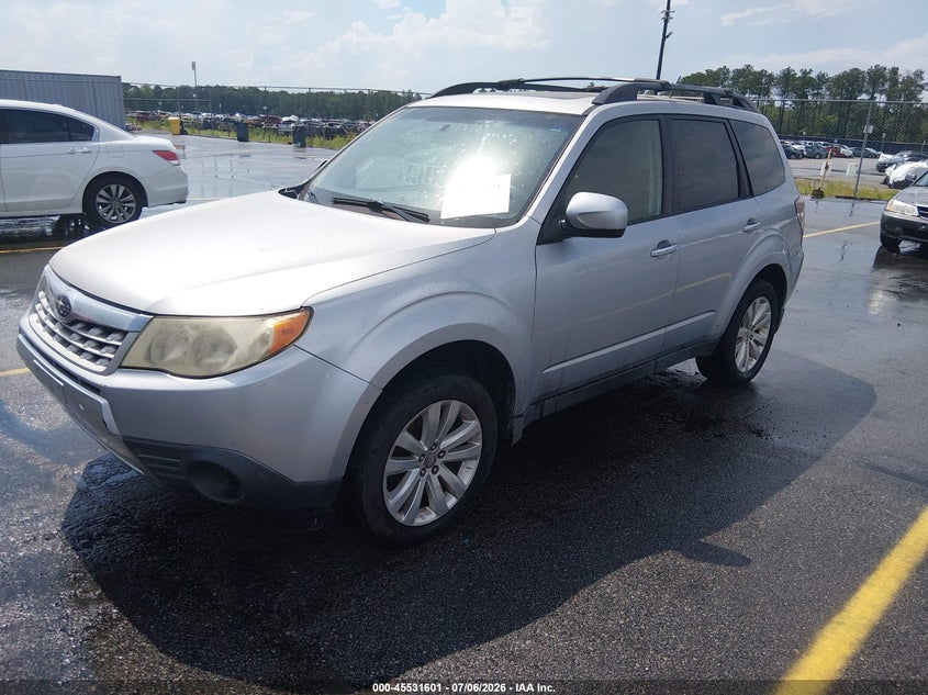 2012 Subaru Forester VIN JF2SHADC3CH423061 IAAI salvage auction — NORMAL WEAR, Clear (South Carolina), sold $225 on 2026-07-22 (photo 2)