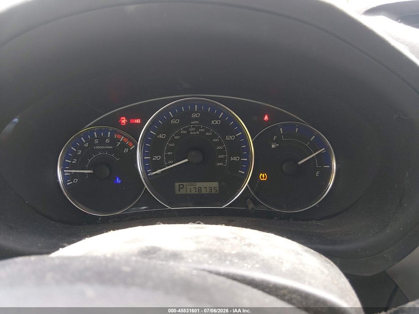 2012 Subaru Forester VIN JF2SHADC3CH423061 IAAI salvage auction — NORMAL WEAR, Clear (South Carolina), sold $225 on 2026-07-22 (photo 7)