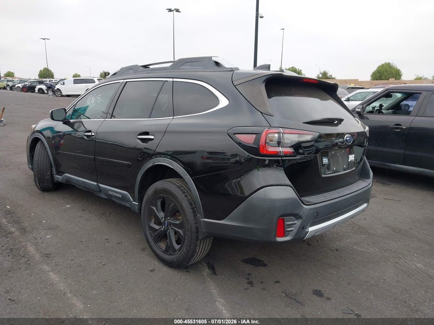2020 Subaru Outback VIN 4S4BTAPC9L3195519 IAAI salvage auction — RIGHT FRONT, Salvage Certificate (California), sold $6,300 on 2026-07-26 (photo 3)