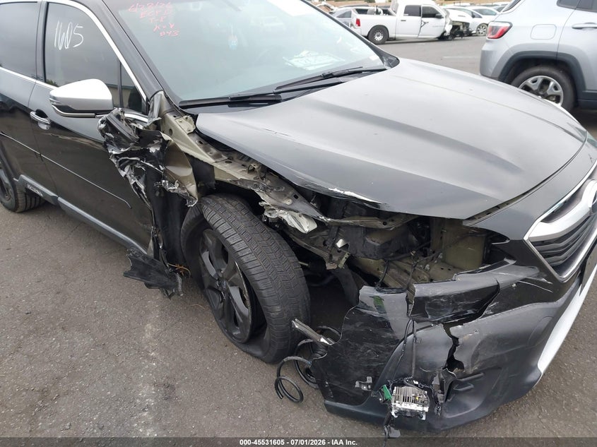 2020 Subaru Outback VIN 4S4BTAPC9L3195519 IAAI salvage auction — RIGHT FRONT, Salvage Certificate (California), sold $6,300 on 2026-07-26 (photo 6)