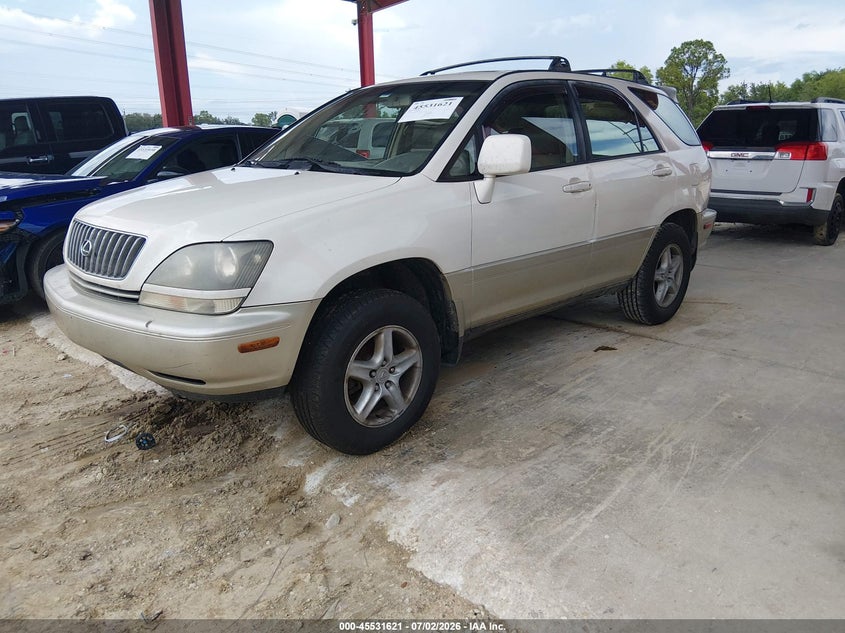 2000 Lexus Rx 300 VIN JT6GF10U4Y0065037 IAAI salvage auction — FRONT END, Rebuildable (Florida), sold $325 on 2026-07-14 (photo 2)