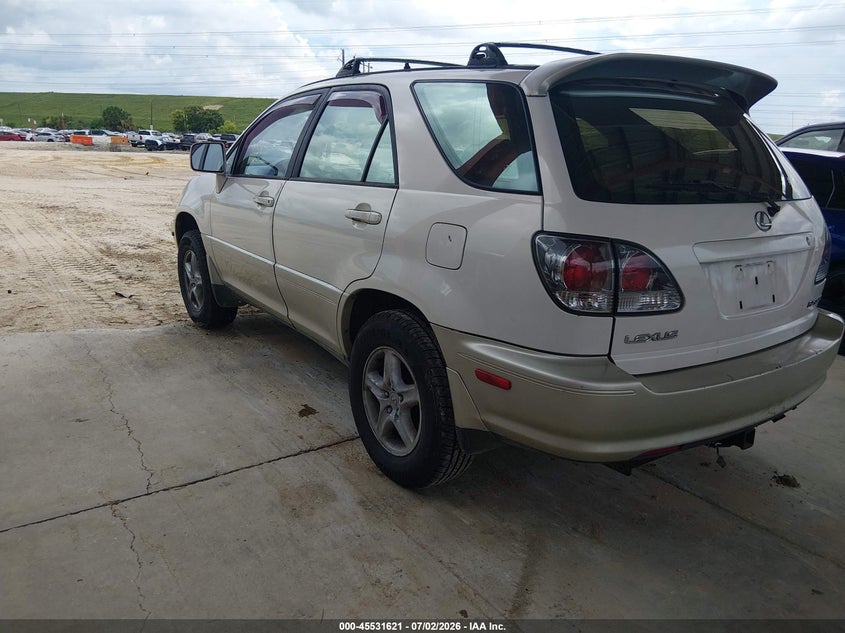 2000 Lexus Rx 300 VIN JT6GF10U4Y0065037 IAAI salvage auction — FRONT END, Rebuildable (Florida), sold $325 on 2026-07-14 (photo 3)