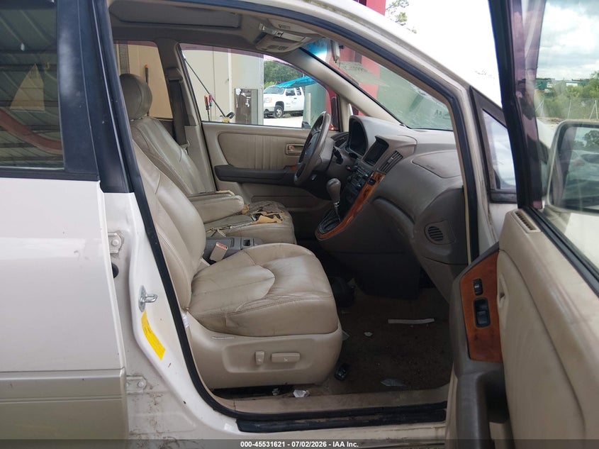 2000 Lexus Rx 300 VIN JT6GF10U4Y0065037 IAAI salvage auction — FRONT END, Rebuildable (Florida), sold $325 on 2026-07-14 (photo 5)