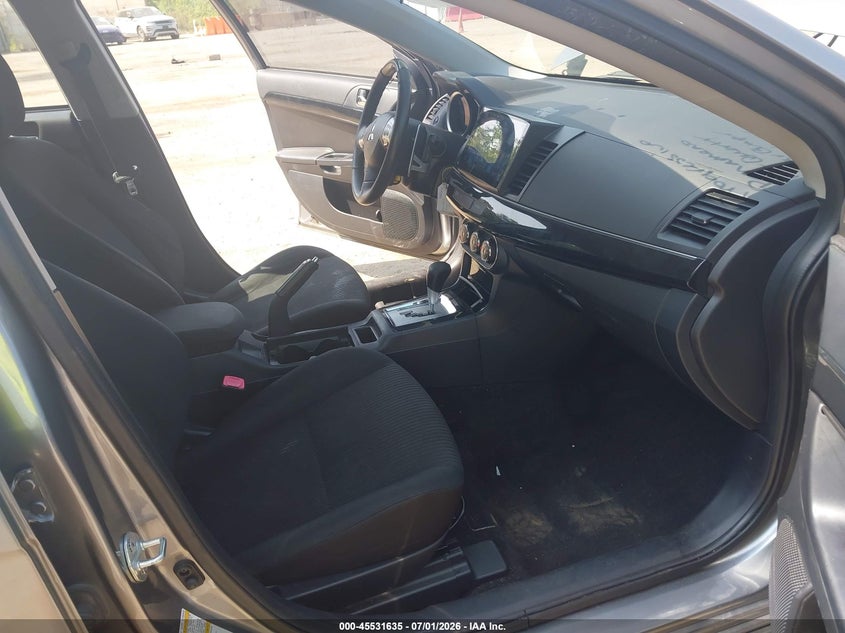 2012 Mitsubishi Lancer VIN JA32U8FW1CU005677 IAAI salvage auction — RIGHT REAR, Salvage - Greater Than 75% (Maryland), sold $500 on 2026-07-28 (photo 5)