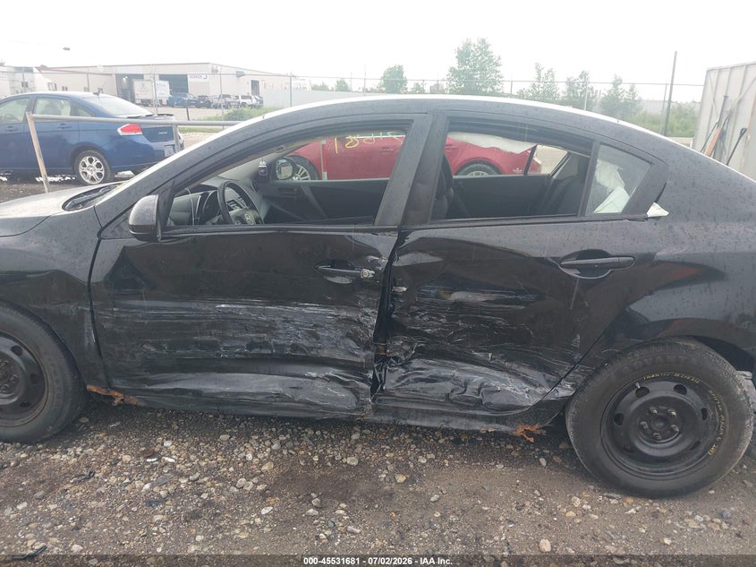2010 Mazda 3 VIN JM1BL1SF6A1298427 IAAI salvage auction — RIGHT SIDE, Junk Bill Of Sale Mv2459 (Wisconsin), sold $400 on 2026-07-16 (photo 6)