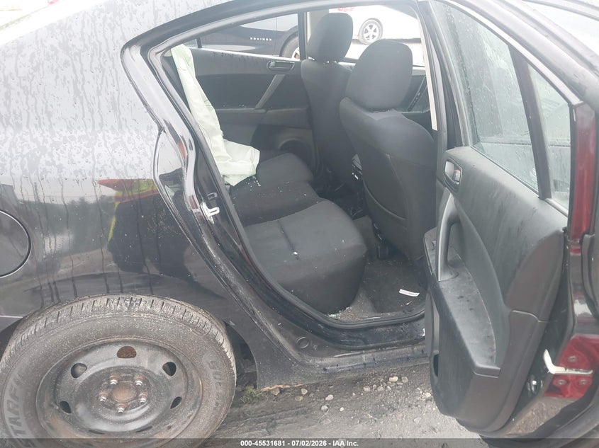 2010 Mazda 3 VIN JM1BL1SF6A1298427 IAAI salvage auction — RIGHT SIDE, Junk Bill Of Sale Mv2459 (Wisconsin), sold $400 on 2026-07-16 (photo 8)
