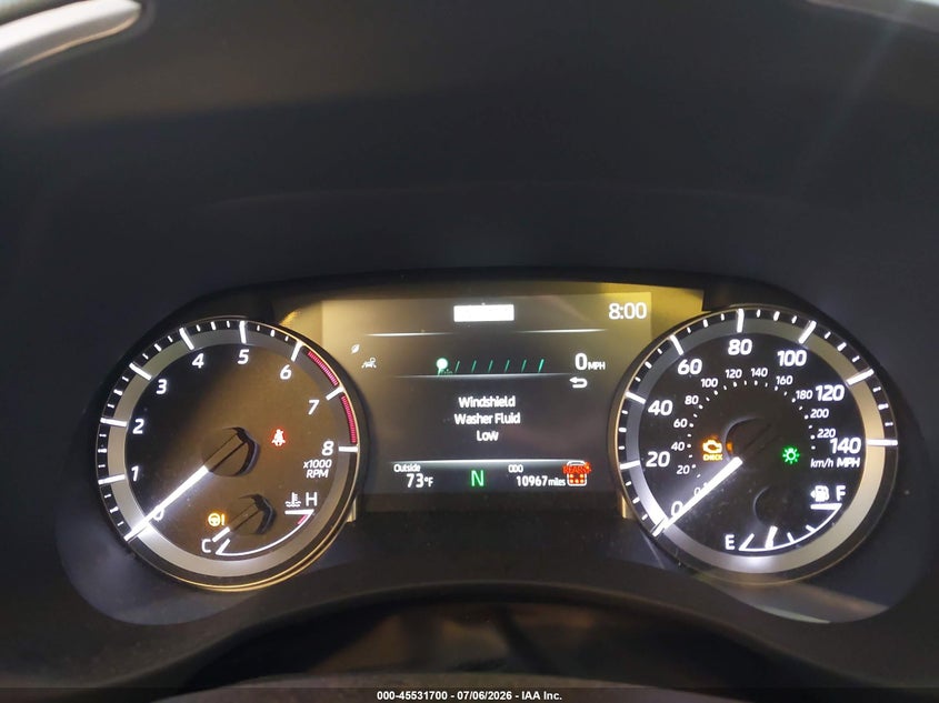 2026 Toyota Highlander VIN 5TDKDRBH8TS602540 IAAI salvage auction — FRONT & REAR, Salvage Title, sold $16,100 on 2026-07-31 (photo 7)
