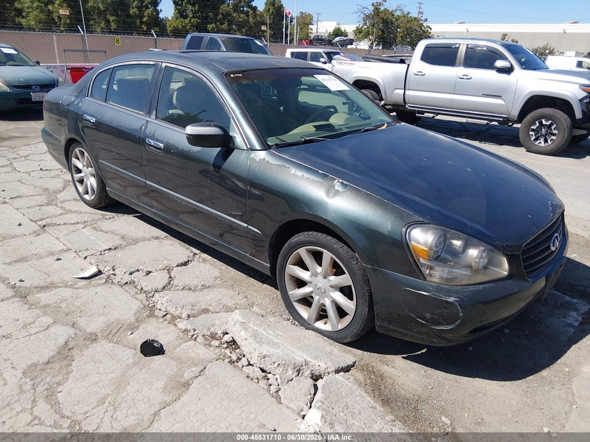 2002 Infiniti Q45 VIN JNKBF01A72M007066 IAAI salvage auction — NORMAL WEAR, Clear - Dealer Only (California), sold $375 on 2026-07-29 (photo 1)