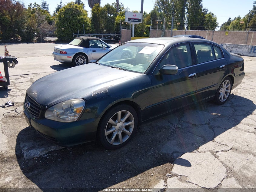 2002 Infiniti Q45 VIN JNKBF01A72M007066 IAAI salvage auction — NORMAL WEAR, Clear - Dealer Only (California), sold $375 on 2026-07-29 (photo 2)