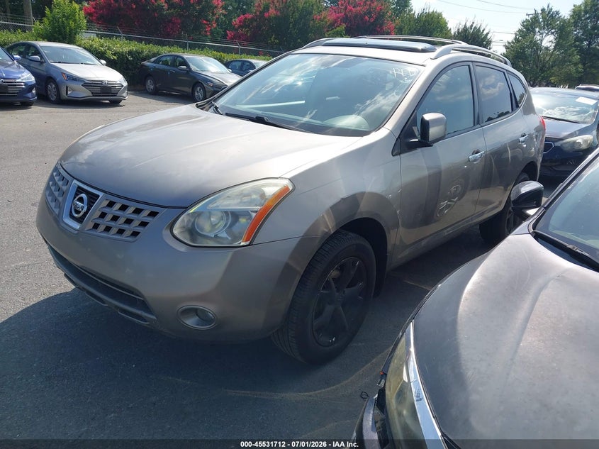 2010 Nissan Rogue VIN JN8AS5MT0AW005072 IAAI salvage auction — VANDALISM, Clear-Dealer Only (North Carolina), sold $550 on 2026-07-20 (photo 2)
