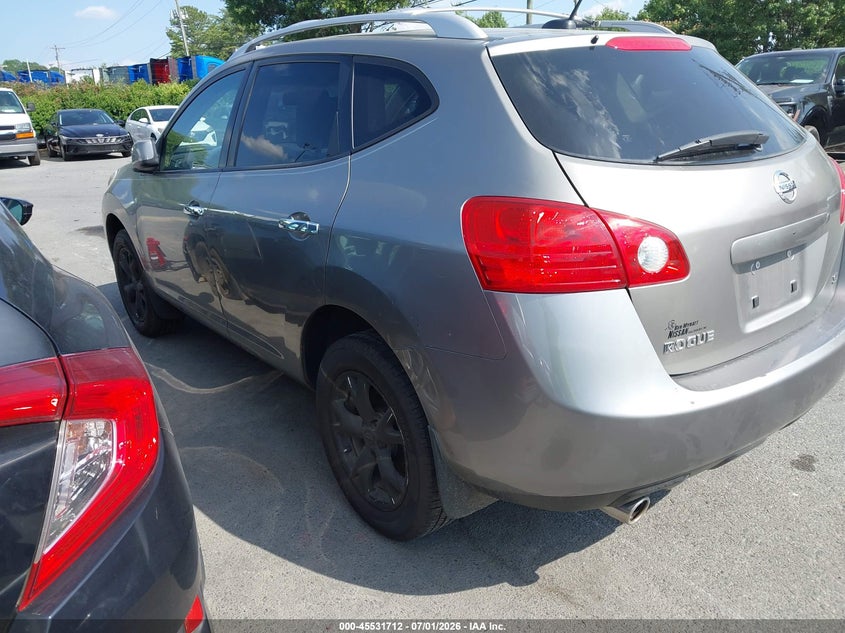 2010 Nissan Rogue VIN JN8AS5MT0AW005072 IAAI salvage auction — VANDALISM, Clear-Dealer Only (North Carolina), sold $550 on 2026-07-20 (photo 3)
